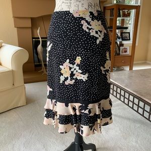 Bananas Republic Silk Skirt